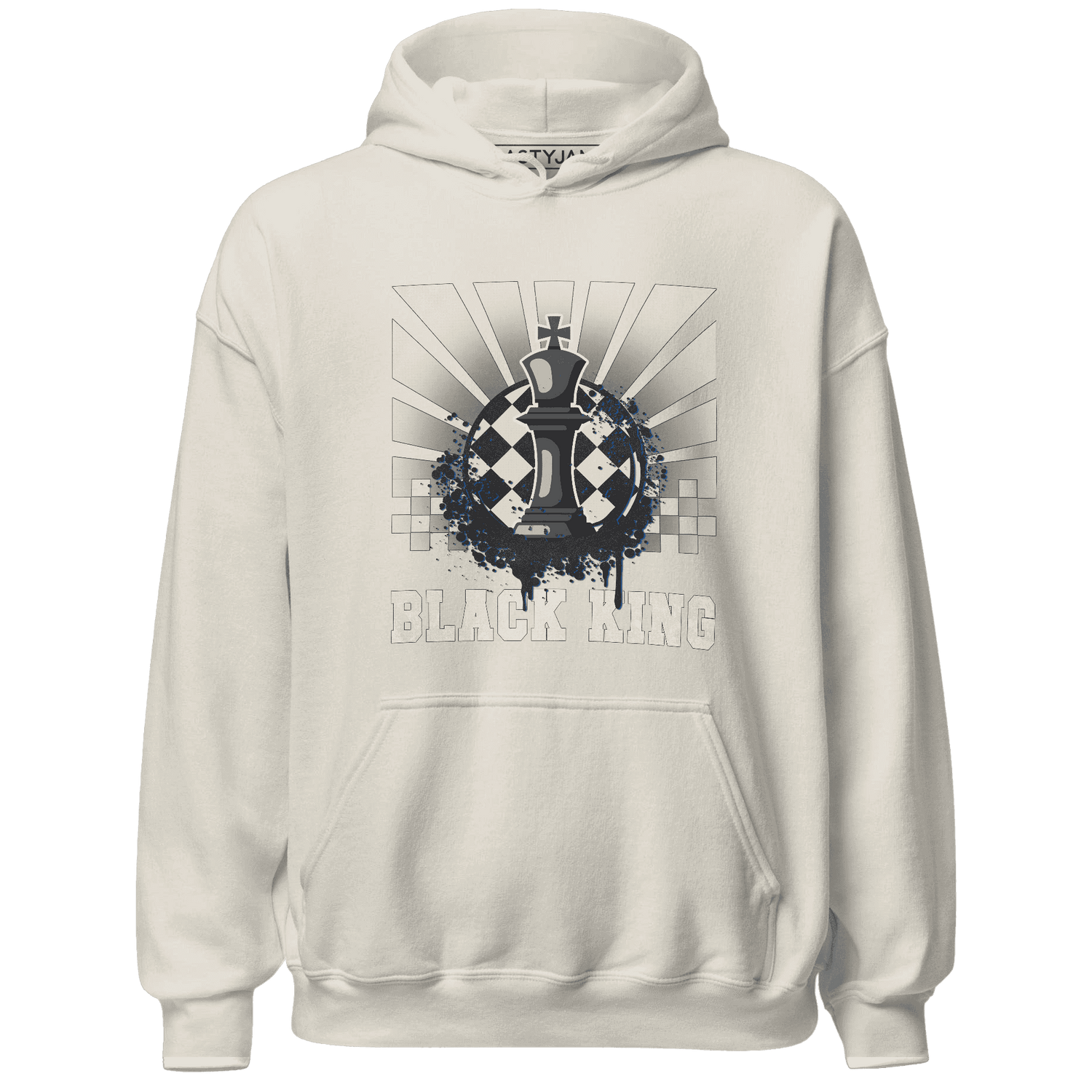 Quaiii 54s Hoodie Match Black King Collection - NastyJamz