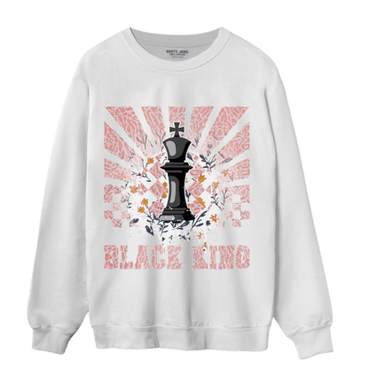 Red Stardust 3s Sweatshirt Match Black King Collection - NastyJamz