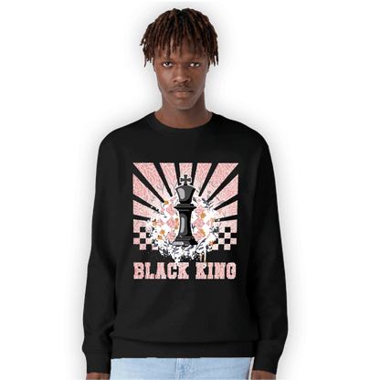 Red Stardust 3s Sweatshirt Match Black King Collection - NastyJamz