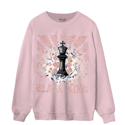 Red Stardust 3s Sweatshirt Match Black King Collection - NastyJamz