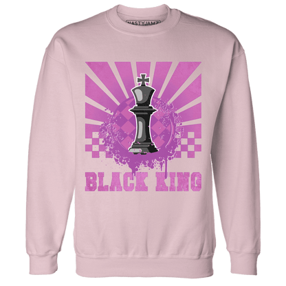 GS Hyper Violet 4s Sweatshirt Match Black King Collection - NastyJamz