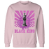 GS Hyper Violet 4s Sweatshirt Match Black King Collection - NastyJamz