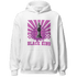 GS Hyper Violet 4s Hoodie Match Black King Collection - NastyJamz