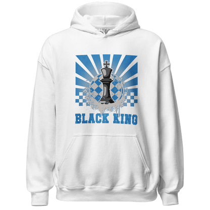 Industrial Blue 4s Hoodie Match Black King Collection - NastyJamz