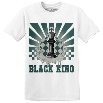 Oxidized Green 4s T Shirt Match Black King Collection - NastyJamz