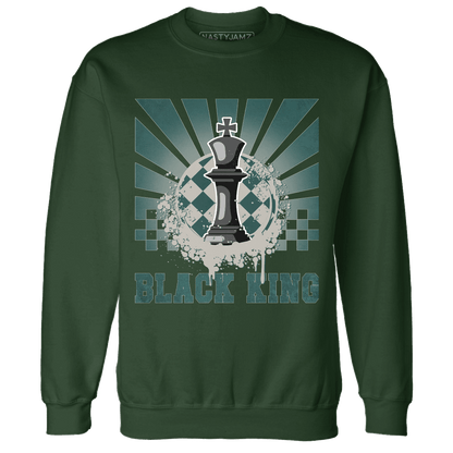 Oxidized Green 4s Sweatshirt Match Black King Collection - NastyJamz