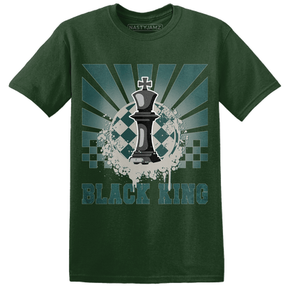 Oxidized Green 4s T Shirt Match Black King Collection - NastyJamz