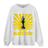 Vivid Sulfur 4s Sweatshirt Match Black King Collection - NastyJamz