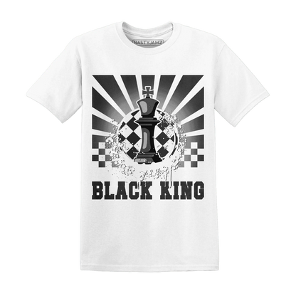 White-Thunder-4s-T-Shirt-Match-Black-King-Collection