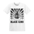 White-Thunder-4s-T-Shirt-Match-Black-King-Collection