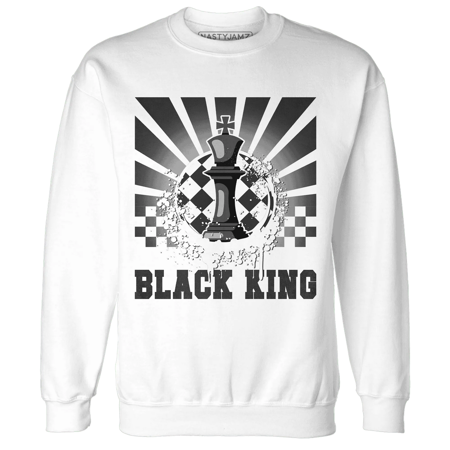 White-Thunder-4s-Sweatshirt-Match-Black-King-Collection