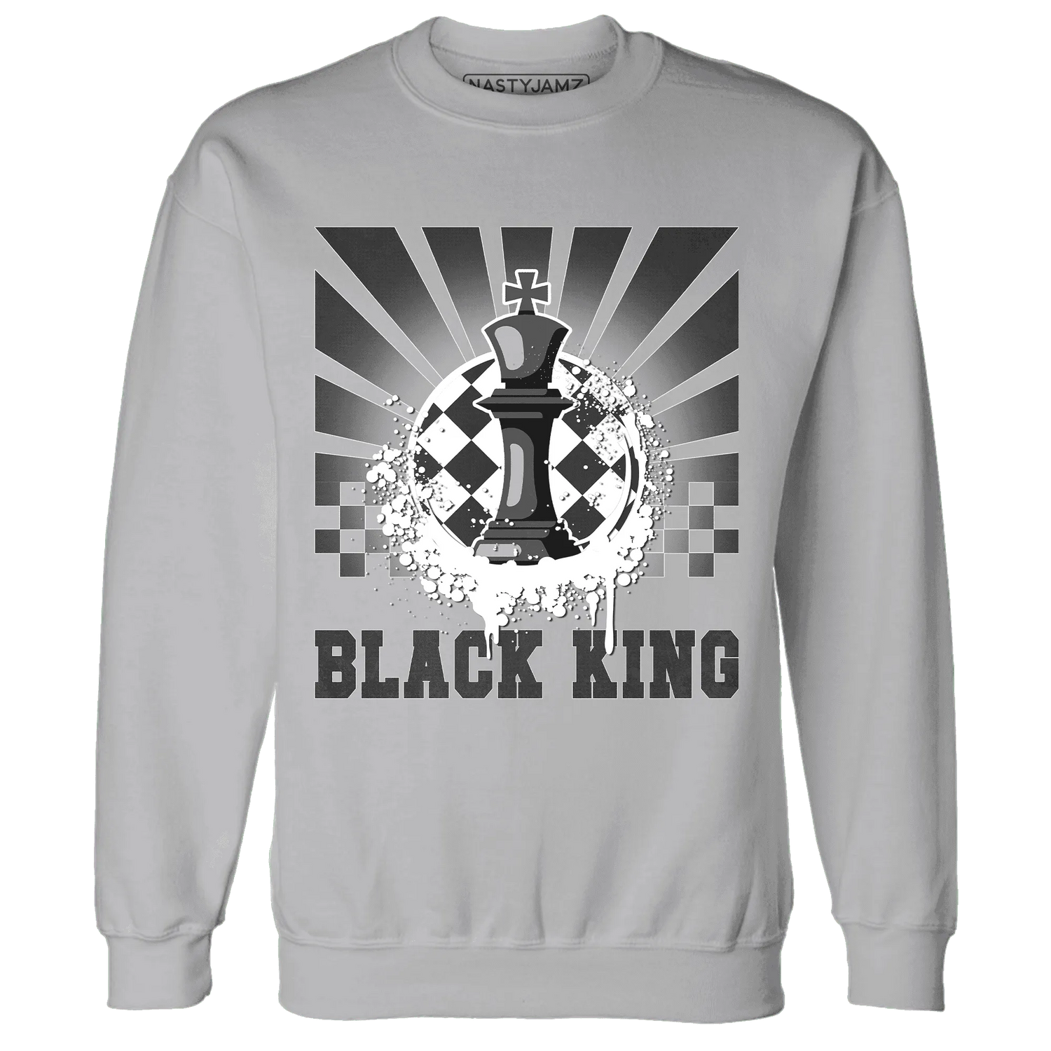 White-Thunder-4s-Sweatshirt-Match-Black-King-Collection