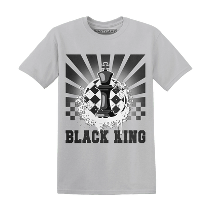 White-Thunder-4s-T-Shirt-Match-Black-King-Collection