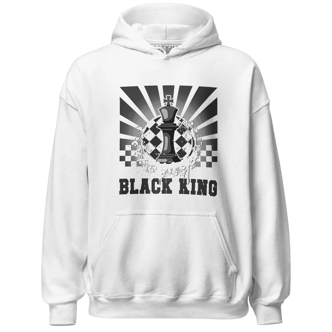 White-Thunder-4s-Hoodie-Match-Black-King-Collection