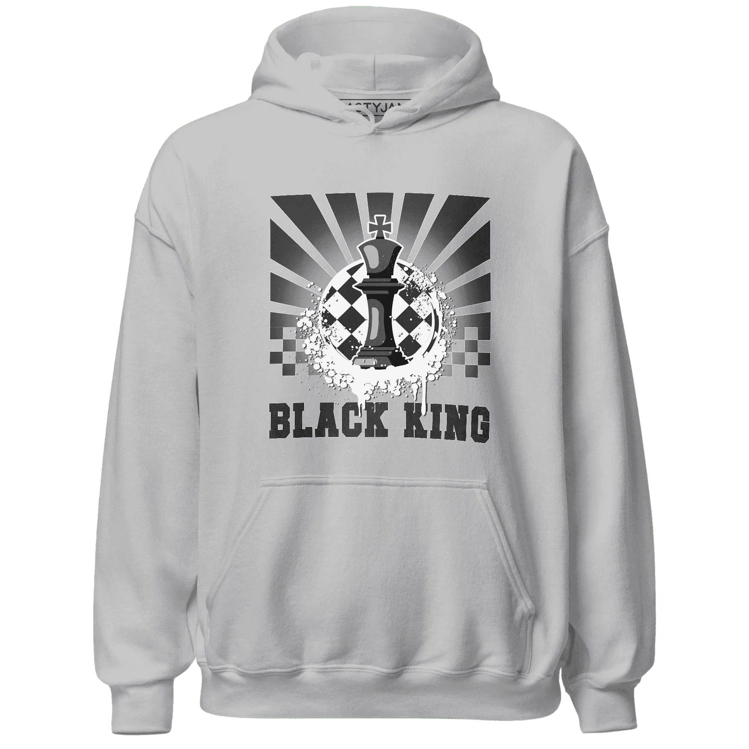 White-Thunder-4s-Hoodie-Match-Black-King-Collection