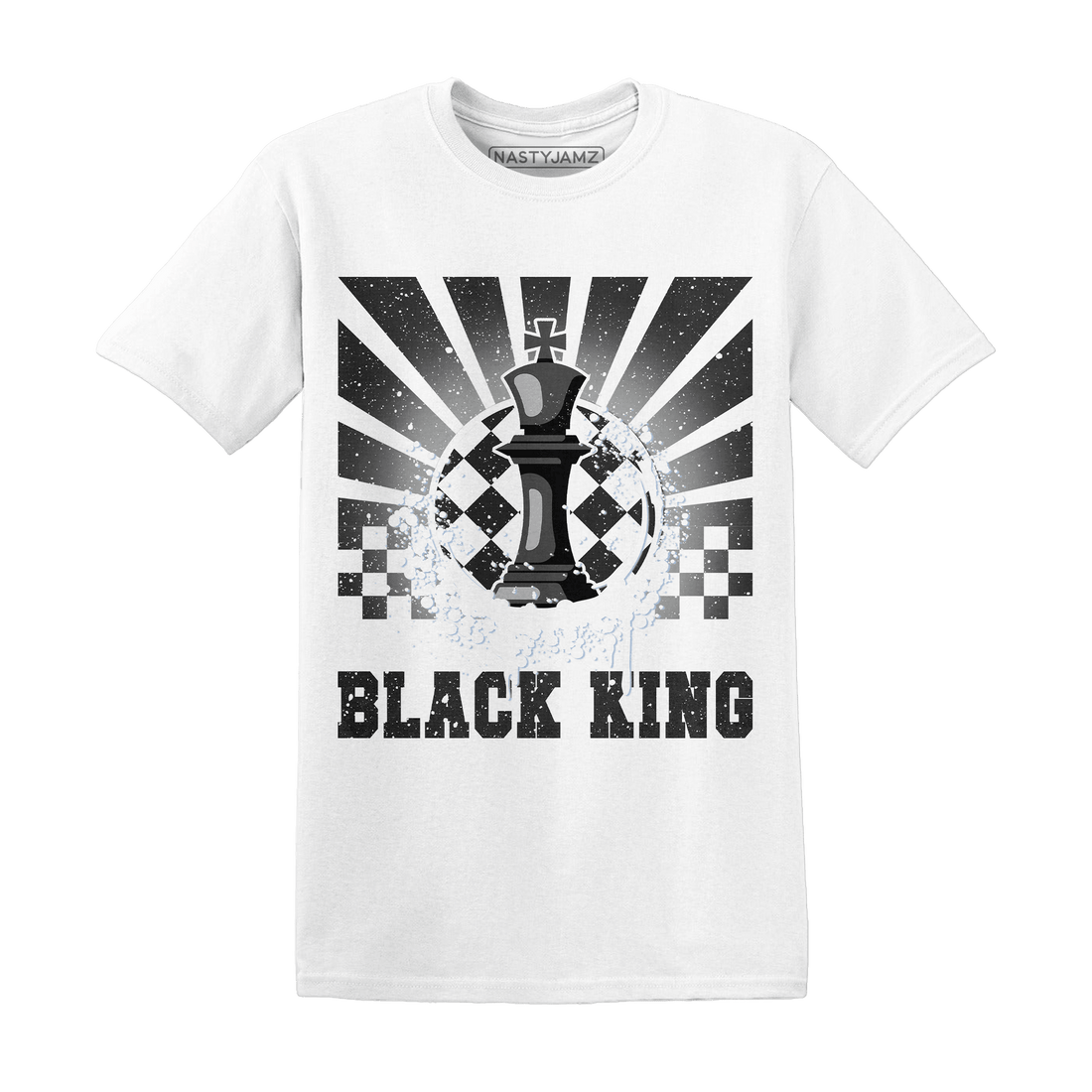 Reverse Oreo 6s T Shirt Match Black King Collection - NastyJamz