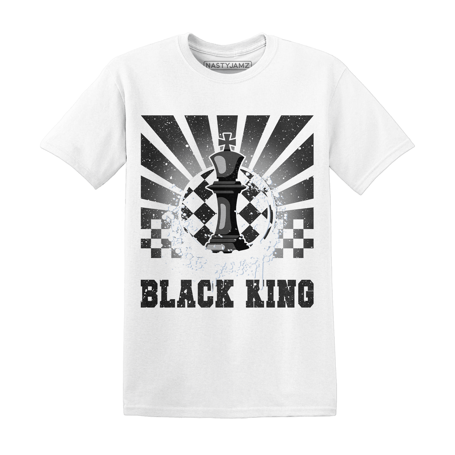 Reverse Oreo 6s T Shirt Match Black King Collection - NastyJamz