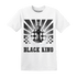 Reverse Oreo 6s T Shirt Match Black King Collection - NastyJamz