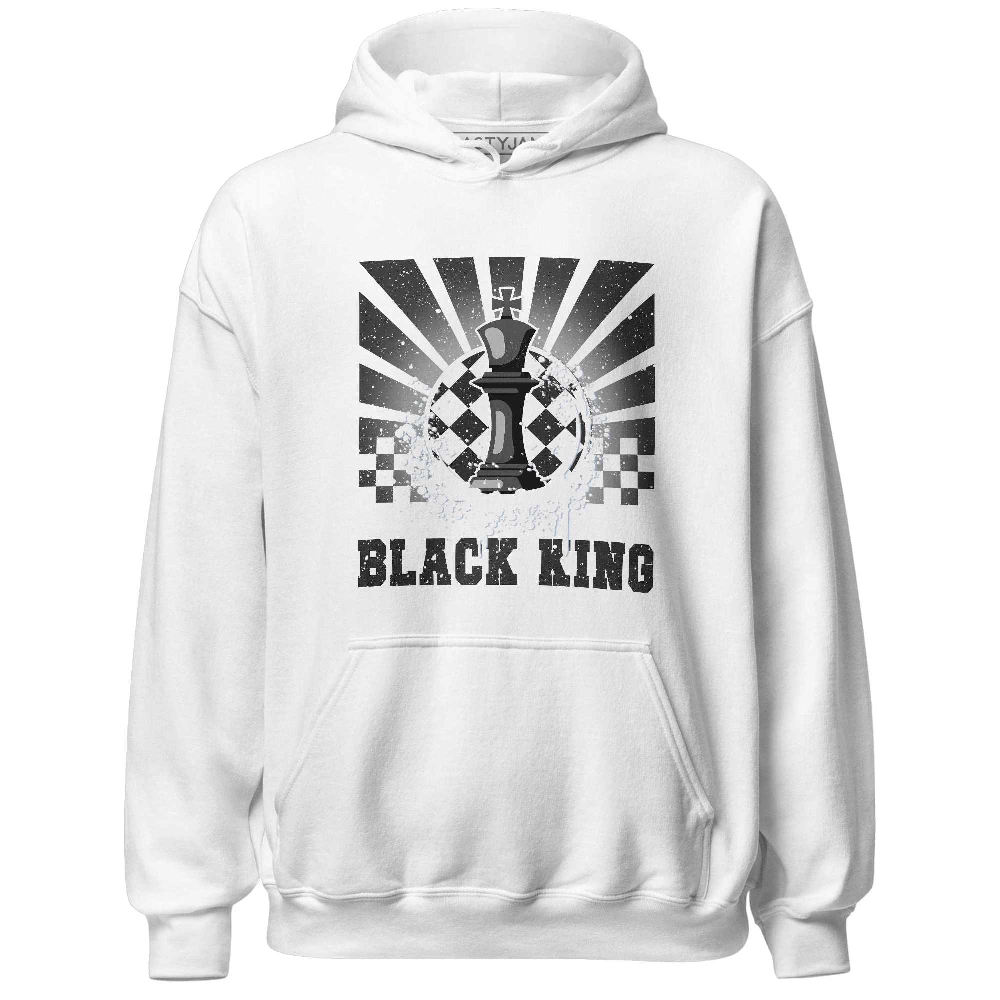 Reverse Oreo 6s Hoodie Match Black King Collection - NastyJamz
