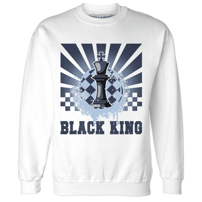 White-Navy-6s-Sweatshirt-Match-Black-King-Collection