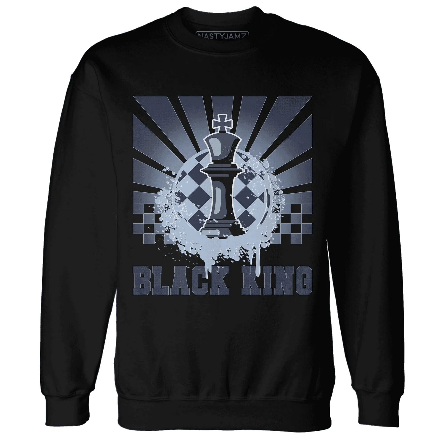 White-Navy-6s-Sweatshirt-Match-Black-King-Collection
