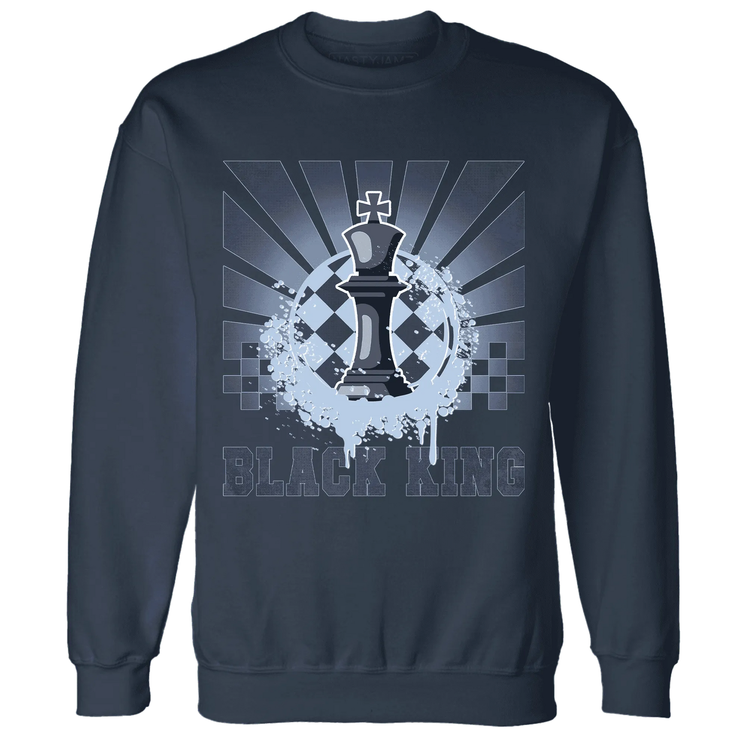 White-Navy-6s-Sweatshirt-Match-Black-King-Collection