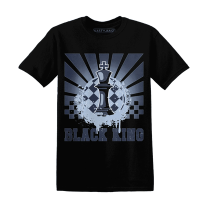 White-Navy-6s-T-Shirt-Match-Black-King-Collection