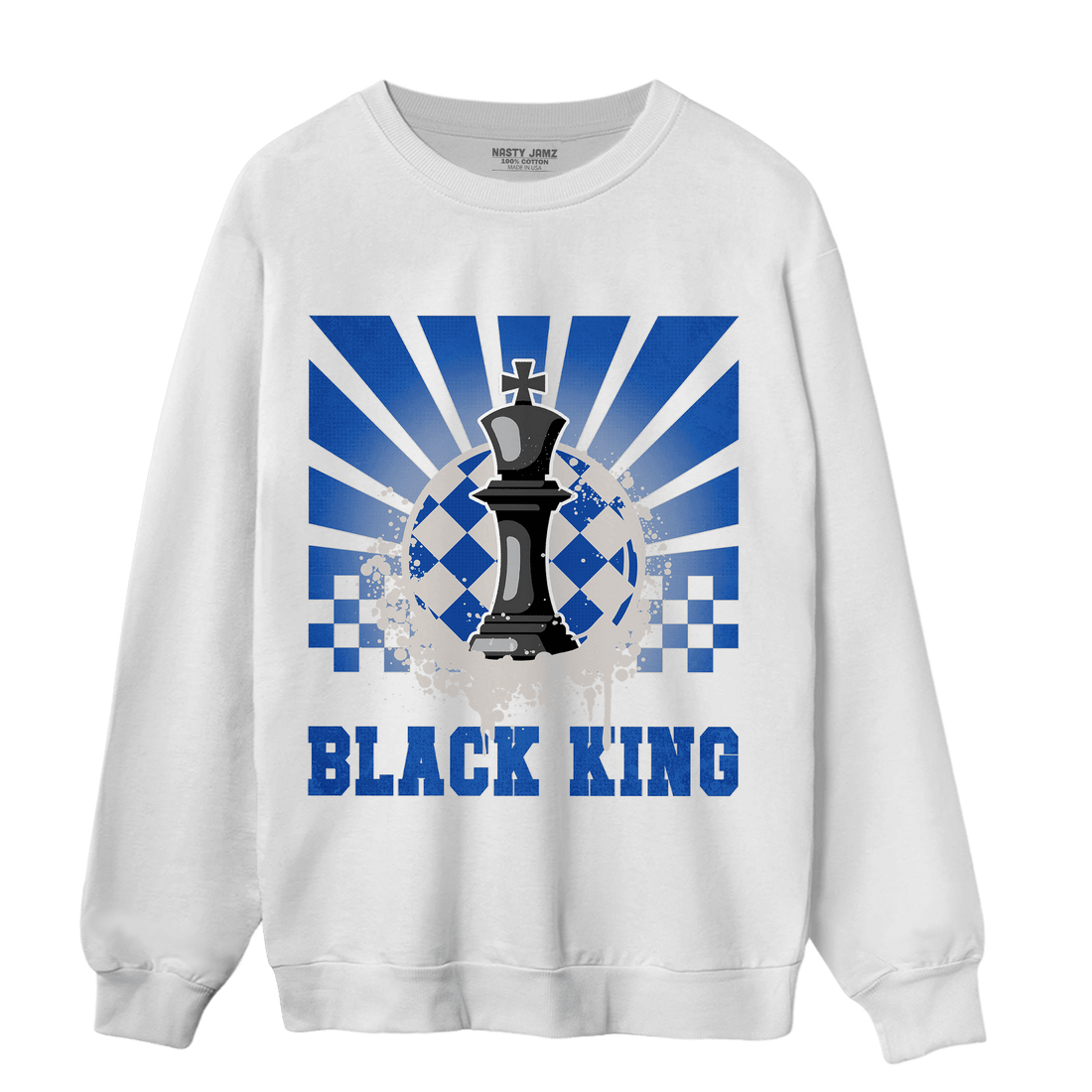 Air Max 1 86 Royal Sweatshirt Match Black King Collection - NastyJamz