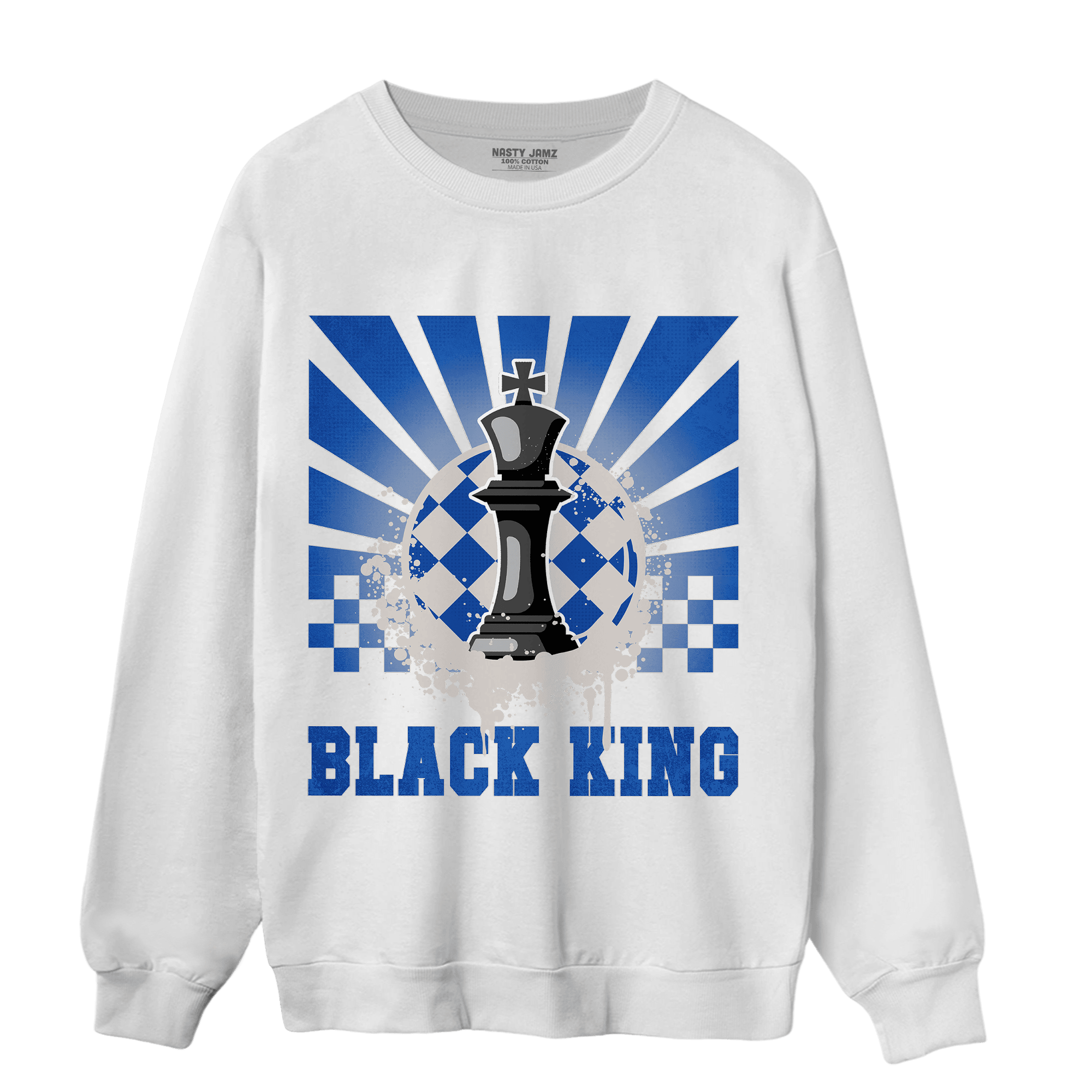 Air Max 1 86 Royal Sweatshirt Match Black King Collection - NastyJamz