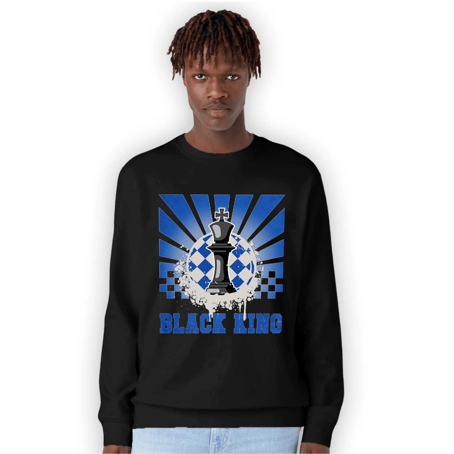 Air Max 1 86 Royal Sweatshirt Match Black King Collection - NastyJamz