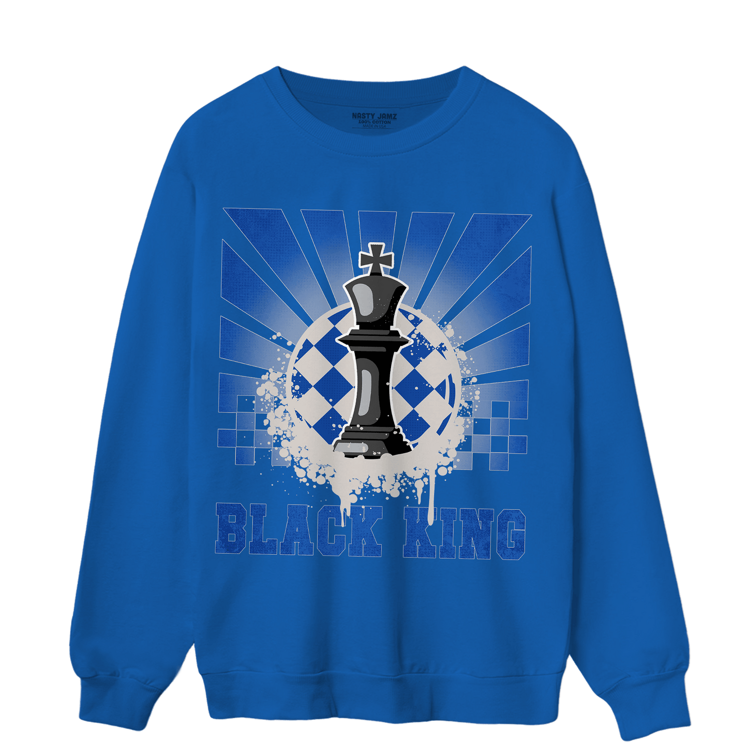 Air Max 1 86 Royal Sweatshirt Match Black King Collection - NastyJamz
