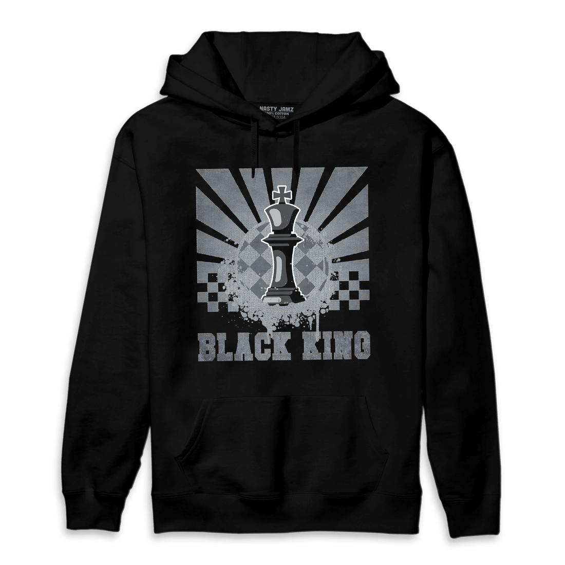 Air Max 90 Iron Grey Hoodie Match Black King Collection - NastyJamz