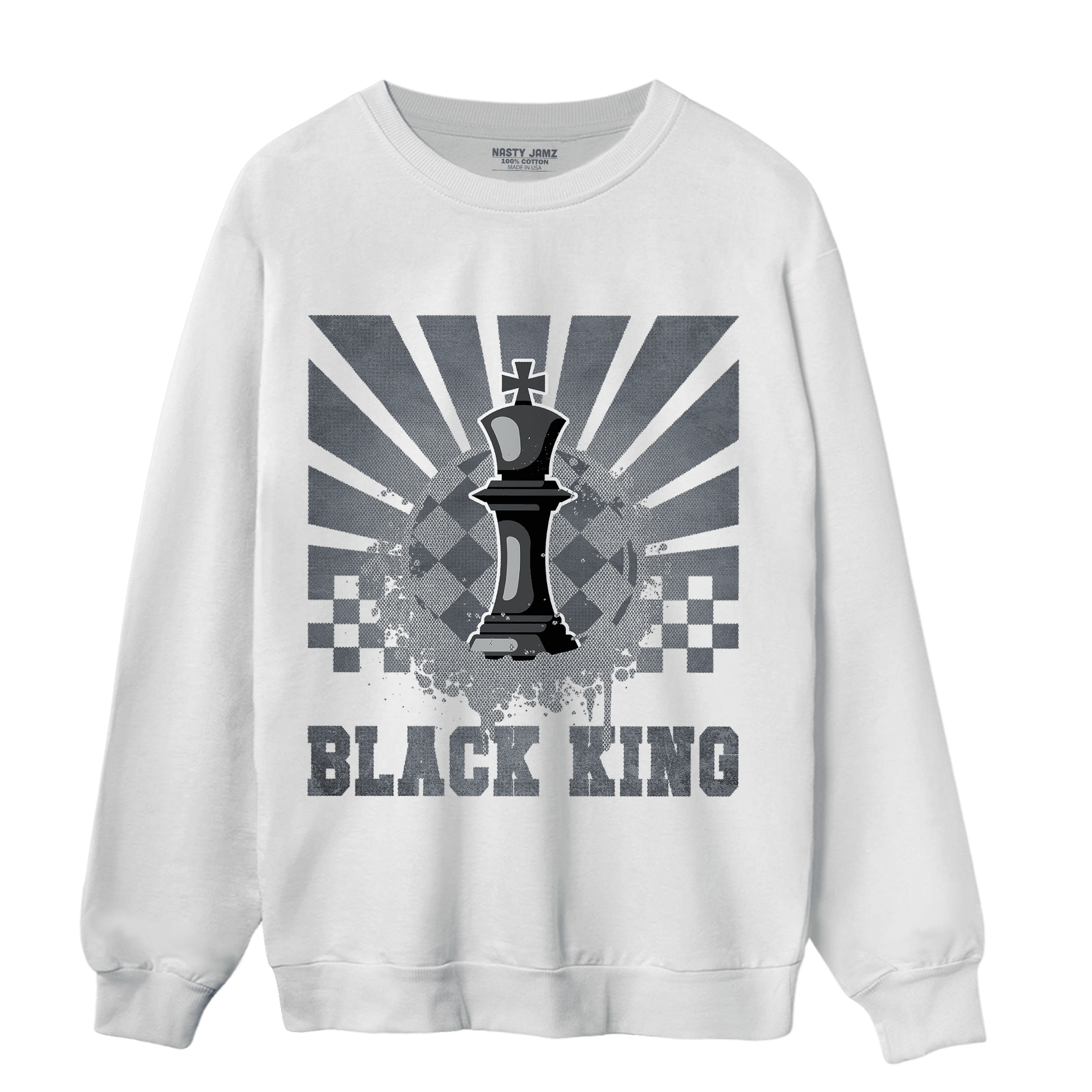 Air Max 90 Iron Grey Sweatshirt Match Black King Collection - NastyJamz
