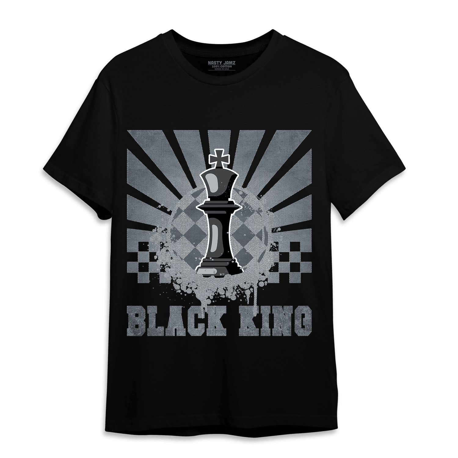 Air Max 90 Iron Grey T Shirt Match Black King Collection - NastyJamz