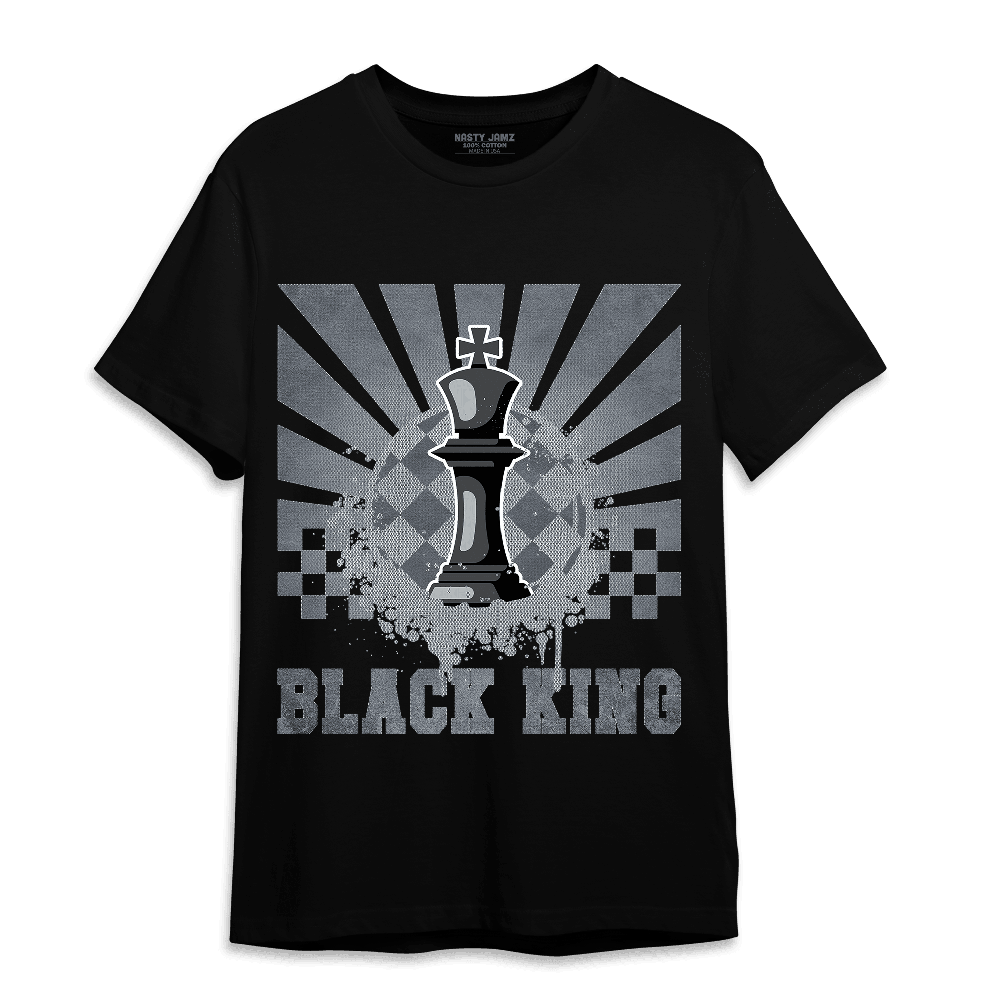 Air Max 90 Iron Grey T Shirt Match Black King Collection - NastyJamz