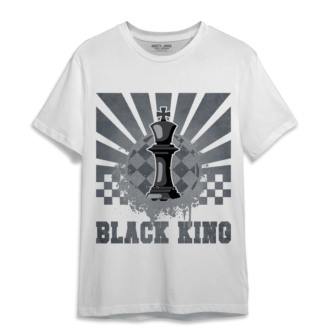 Air Max 90 Iron Grey T Shirt Match Black King Collection - NastyJamz