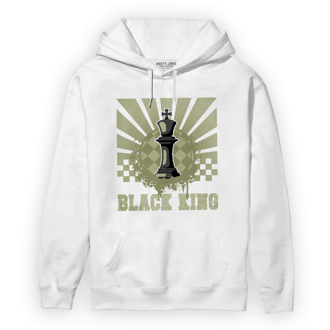 Yeezy Slide Resin Hoodie Match Black King Collection - NastyJamz