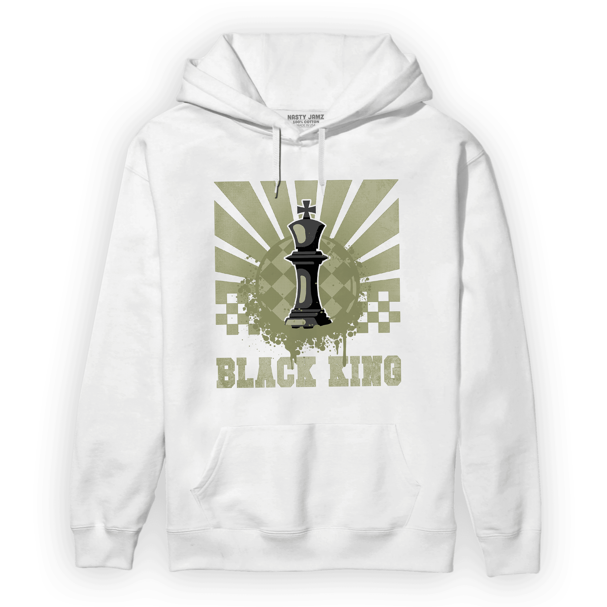 Yeezy Slide Resin Hoodie Match Black King Collection - NastyJamz