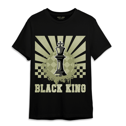 Yeezy Slide Resin T Shirt Match Black King Collection - NastyJamz