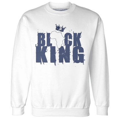 Low-Diffused-Blue-11s-Sweatshirt-Match-Black-King-Crown