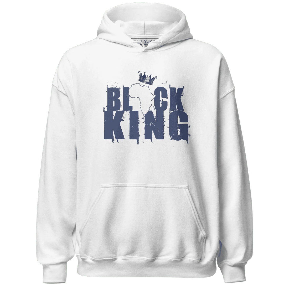 Low-Diffused-Blue-11s-Hoodie-Match-Black-King-Crown
