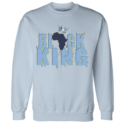 First In Flight 1s Sweatshirt Match Black King Crown - NastyJamz