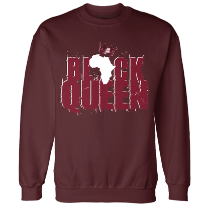High White Team Red 1s Sweatshirt Match Black King Crown - NastyJamz