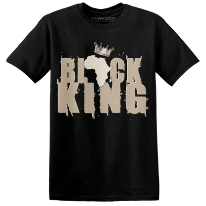 Latte 1s T Shirt Match Black King Crown - NastyJamz