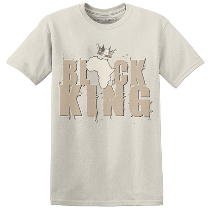 Latte 1s T Shirt Match Black King Crown - NastyJamz