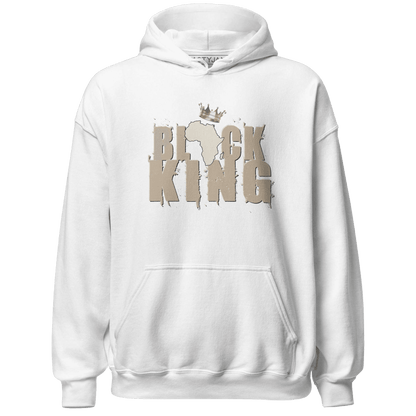 Latte 1s Hoodie Match Black King Crown - NastyJamz