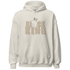 Latte 1s Hoodie Match Black King Crown - NastyJamz