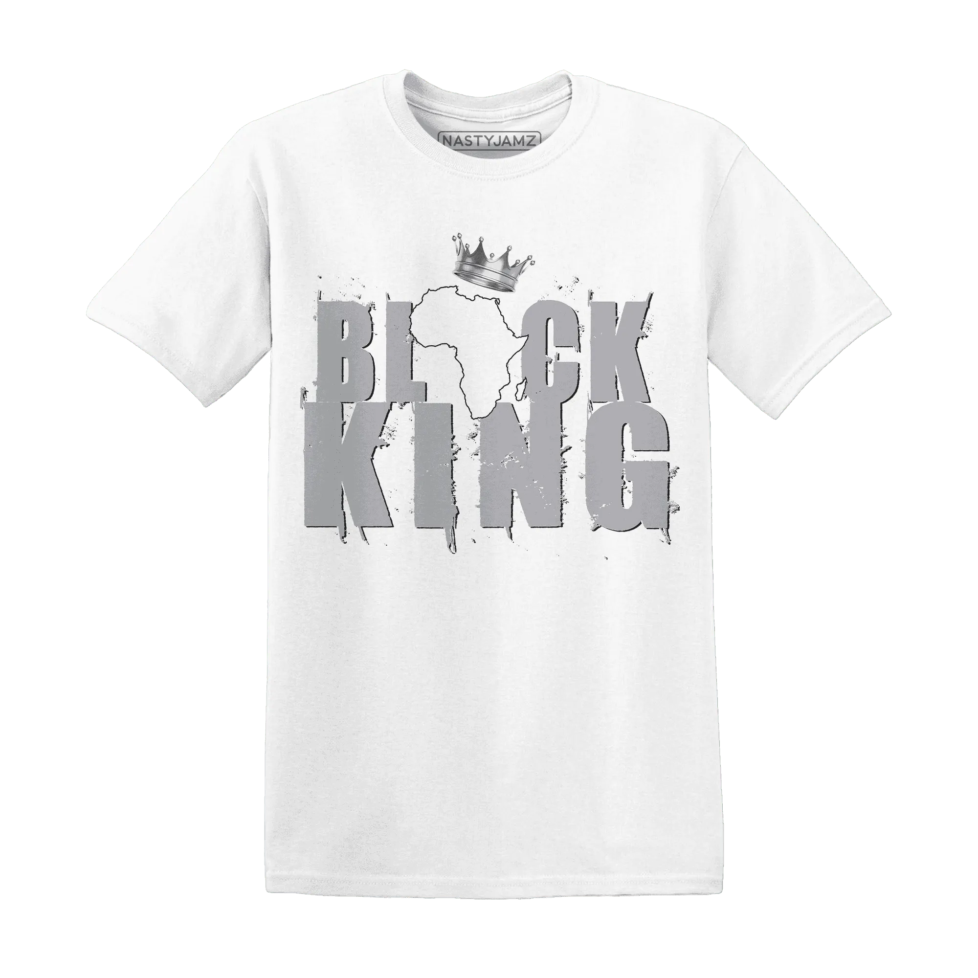 Wolf-Grey-1s-T-Shirt-Match-Black-King-Crown
