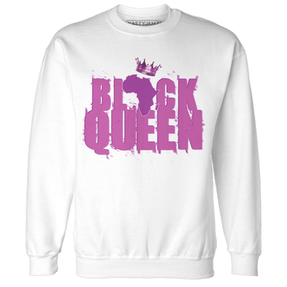 GS Hyper Violet 4s Sweatshirt Match Black King Crown - NastyJamz