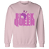 GS Hyper Violet 4s Sweatshirt Match Black King Crown - NastyJamz